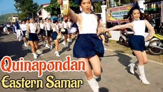 PARADE FIESTA 2024 🎊🎵 QUINAPONDAN TOWN FIESTA EASTERN SAMAR [upl. by Anaiv575]