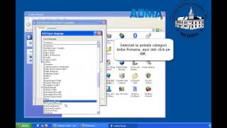 Configurare tastatura in limba romana Windows XP [upl. by Athalia827]