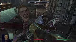 TES V Skyrim Batalh de Windhelm invadindo a cidade e tomando FIM DE ULFRIC 16 [upl. by Lihka685]