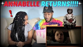 quotANNABELLE COMES HOMEquot Official Trailer REACTION [upl. by Doherty421]