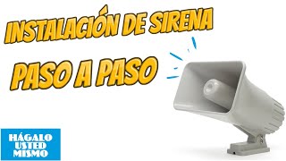 📢 Cómo INSTALAR ALARMA CASERA VECINAL con SIRENA ESTROBO y BOTÓN de PÁNICO PASO a PASO FACIL 2022 🤓 [upl. by Atneuqal]