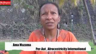 Ama Mazama amp Afrocentricity International [upl. by Lidah]