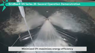 GridBee® SN Series InTank Spray Aeration Operation Demonstration February 2023 [upl. by Irovi]