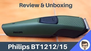 Philips BT121215 Trimmer Review  Unboxing Best beard Trimmer under 1000 [upl. by Darom444]