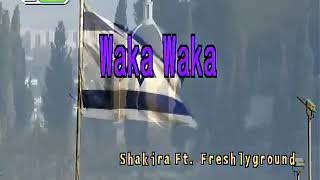 Waka WakaShakira ft Freshlyground KaraokeScore 100 [upl. by Ailasor]