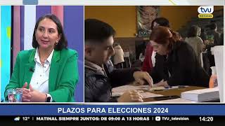 Directora s Servel Biobío por Elecciones 2024 quotSe espera una mayor participación en este procesoquot [upl. by Gwenette]