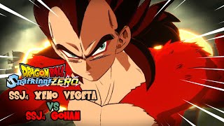 DB Sparking Zero  SSJ4 Vegeta Xeno Vs SSJ4 Gohan [upl. by Nauqe]