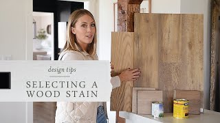 How to Select a Wood Stain  Matching Wood Stains [upl. by Grimbly]