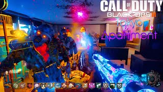 BO3 Custom Zombies Tokyo Apartment  This was a really fun and hectic map [upl. by Atil]