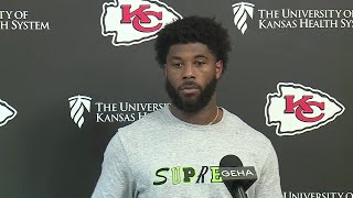 Chiefs running back La’Mical Perine talks ahead of final preseason game [upl. by Masson]