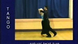 Tango dance steps 17 Natural twist turn [upl. by Alexina]