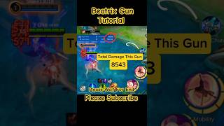 Beatrix Tutorial Mobile Legend beatrix beatrixtutorial beatrixgundamage mlbb [upl. by D'Arcy796]