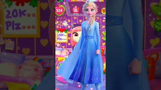 Princess Elsa Makeover My Talking Angela 2 elsa frozen angela2 viral shorts fyp princess [upl. by Ennire707]