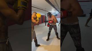 Kickboxing Sparring mma brooklynfights combatsport [upl. by Yraccaz]