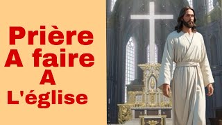 Prière à faire à l’église [upl. by Aznofla]