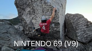 Frank Slide Bouldering  Nintendo 69 V9 [upl. by Carmencita649]