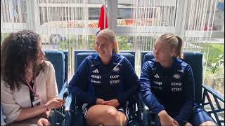 Sportivele norvegieneTuva Lotte Leschbrandt Espas și Iselin Sandnes Olsen [upl. by Navi591]