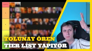 Tolunay Ören Tier List Yapıyor  Kurtlar Vadisi STSL Puan Durumu Transferler TolunayOren [upl. by Hester826]