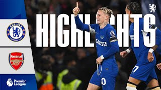 Chelsea 22 Arsenal  HIGHLIGHTS  Premier League 202324 [upl. by Eulalie]