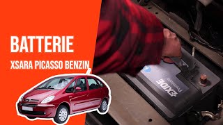 Batterie wechseln XSARA PICASSO 16i 🔋 [upl. by Africah]