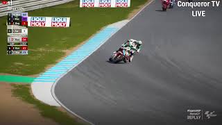 ❗Toprak Razgatlıoğlu Vs Nicolo Bulega❗Race 2 World Superbike Jerez Spanish Grand Prix SpanishWSBK [upl. by Aimerej]