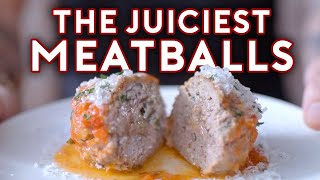 Binging with Babish Meatballs from 30 Rock [upl. by Iel]