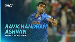 Ravichandran Ashwins very best from ICC tournaments [upl. by Enirac]