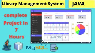 Library Management System in javaJFrame Netbeans MySql Database Complete project [upl. by Celia]