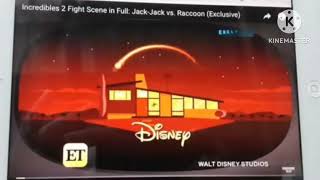 Incredibles 2 Fight Scene in Full JackJack vs Raccoon Exclusive [upl. by Nanon]