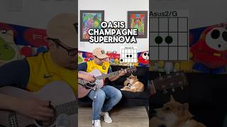 Oasis  champagne supernova cover  guitar tutorial [upl. by Anni]