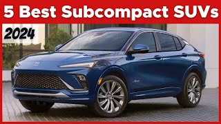 Consumer Reports’ 5 Best Subcompact SUVs 2024 [upl. by Anividul]