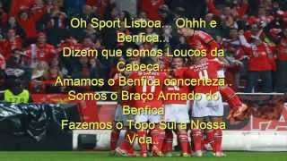 Canticos do benfica com letra [upl. by Haissi301]