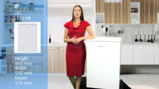 LEC L5511W Larder Fridge Review [upl. by Htebazileyram]