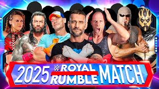 Predicting The Mens WWE Royal Rumble 2025 Way Too Far In Advance [upl. by Mackintosh]