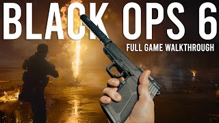 Call of Duty Black Ops 6 Campaign Walkthrough  FULL GAME [upl. by Jaala]