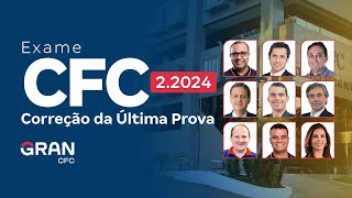 Exame CFC 20242 Correção da prova 20241 [upl. by Suirrad]