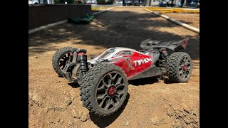 Arrma Typhon 3S Hits the Track [upl. by Irahcaz]