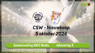 Samenvatting van CSW  Nieuwkoop [upl. by Netsirhc]