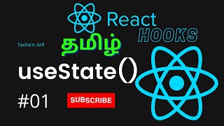 1 useState hook  React hooks  Tamil  Techsn Arif [upl. by Nehtiek]