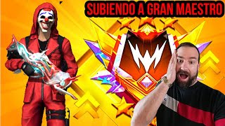 DIRECTO DE FREE FIRE SUBIENDO A GRAN MAESTRO TOP GLOBAL AS CUBANO GAMER 😎 [upl. by Scopp]