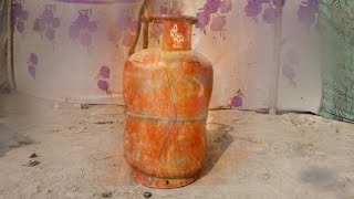 Gas cylinder blast experiment [upl. by Tehcac565]