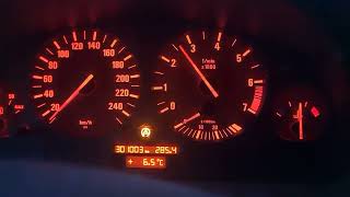 BMW E39 528i acceleration 0100 [upl. by Ahsital650]