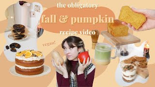 5 cozy pumpkin recipes you can make this fall vegan and honestly so so good [upl. by Nitreb]