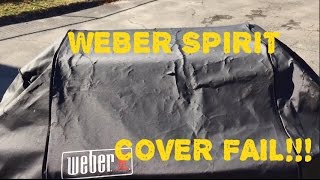 Weber Spirit Cover Failure  Replacement [upl. by Hilleary20]