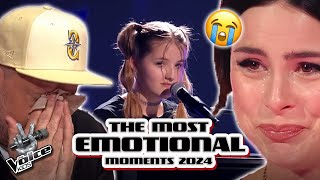 The Most EMOTIONAL Moments Of The Voice Kids 2024😭😍  The Voice Kids 2024 [upl. by Eniarrol34]