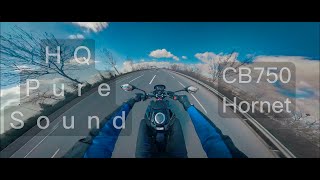 4K  2023 Honda CB750 Hornet Pure HQ Sound [upl. by Munshi]