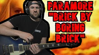 Paramore quotBrick By Boring Brickquot GUITAR COVER [upl. by Hanover]