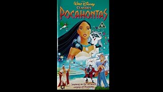 Closing to Pocahontas UK VHS 1996 [upl. by Catherine]