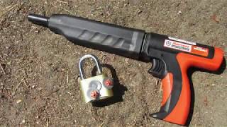 Master Lock 175 Nailed It Bypassed It Ramset Attack [upl. by Atillertse709]