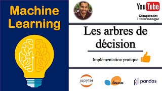 Comprendre les arbre de décision  Exemple Pratique  Machine Learning  Apprentissage automatique [upl. by Vrablik]